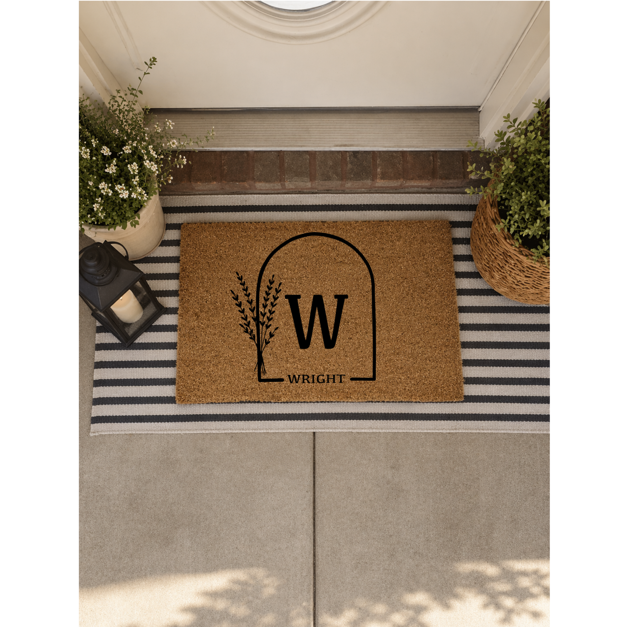 Last Name Doormat