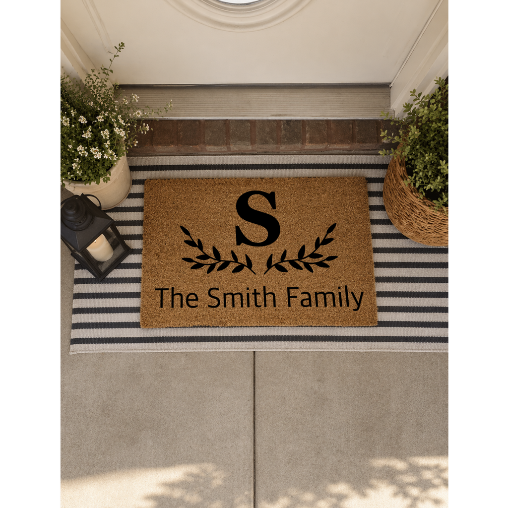 Last Name Doormat