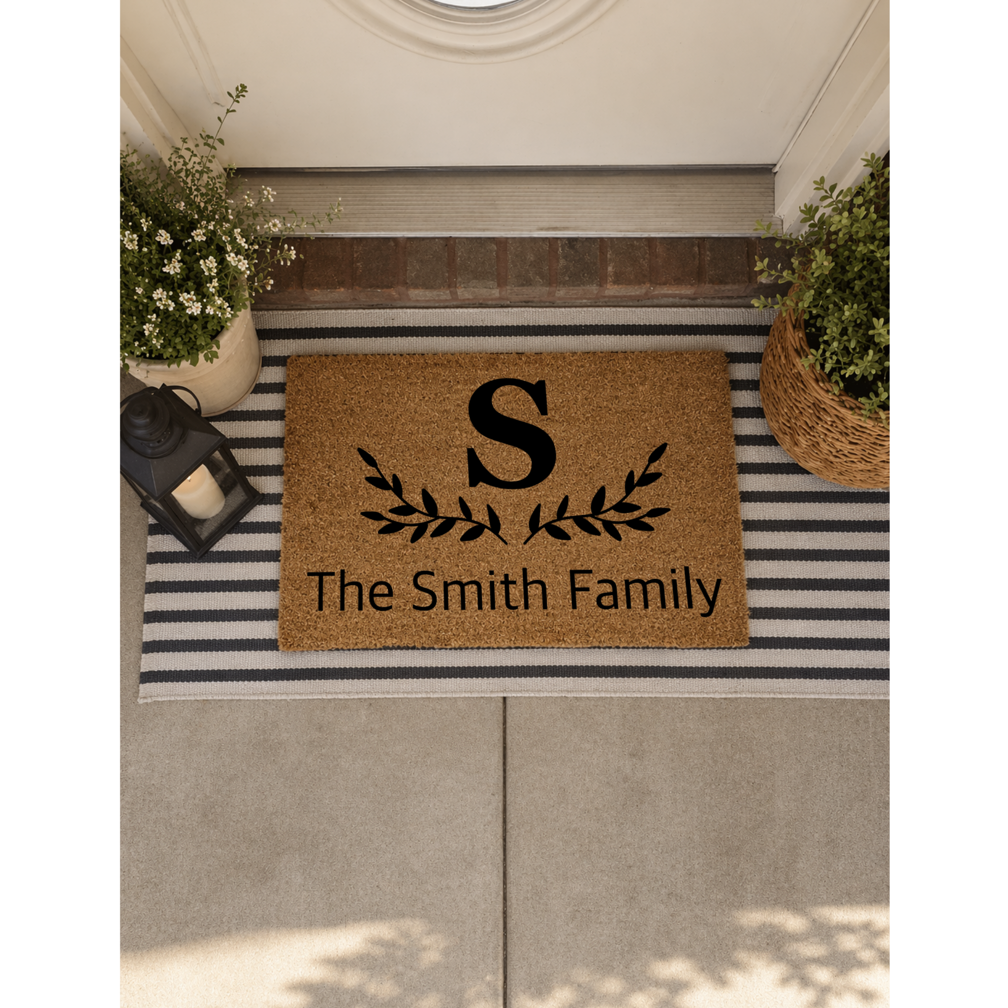 Last Name Doormat